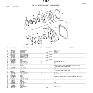John Deere 350 Crawlers Parts Catalog Manual - PC921 - Image 3