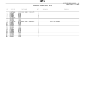 John Deere D230, D240 Delimber Attachments Parts Catalog Manual - PC9249 - Image 7