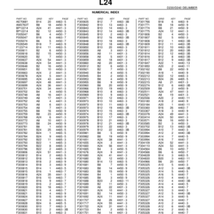 John Deere D230, D240 Delimber Attachments Parts Catalog Manual - PC9249 - Image 8