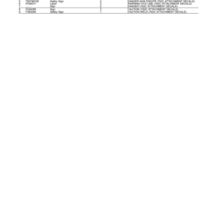 John Deere 608B, 703G (SN 005014 –) Feller Buncher Harvester Parts Catalog Manual - PC9253 - Image 4