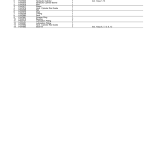 John Deere 745 Harvesting Heads Parts Catalog Manual - PC9272 - Image 4