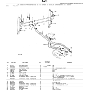 John Deere 3100, 3110 Attachments (John Deere Hydraulic Ripper YR 1965 –) Parts Catalog Manual - PC931 - Image 3