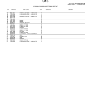 John Deere H732 Harvesting Heads Parts Catalog Manual - PC9327 - Image 4