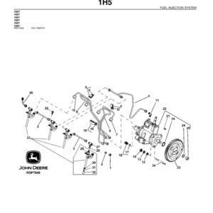 John Deere 4.5L, 4045DF270, 4045TF270 Engines Parts Catalog Manual - PC9355 - Image 3