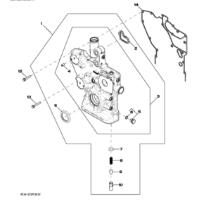 John Deere 244J Loaders Parts Catalog Manual - PC9370 - Image 3