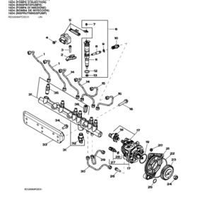 John Deere 6.8L, 6068 Engines Tier 3 Parts Catalog Manual - PC9434 - Image 3