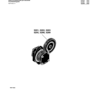 John Deere 6135, 6135HF485 Engines Parts Catalog Manual - PC9442 - Image 3