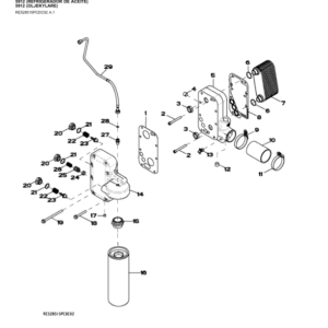 John Deere 6135, 6135HF485 Engines Parts Catalog Manual - PC9442 - Image 4