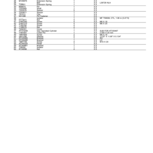 John Deere 770D, 772D Motor Graders Parts Catalog Manual - PC9449 - Image 4