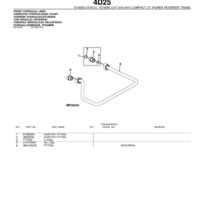 John Deere DF180, DF230 Transmissions Parts Catalog Manual - PC9472 - Image 3