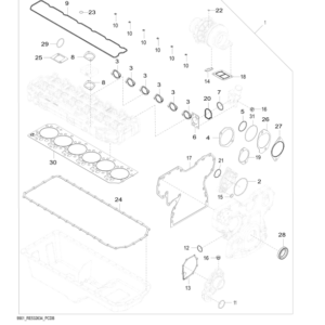 John Deere 700J Crawler Dozers (SN before  -139435) Parts Catalog Manual - PC9473 - Image 4