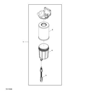 John Deere 700J Crawler Dozers (SN before  -139435) Parts Catalog Manual - PC9473 - Image 3