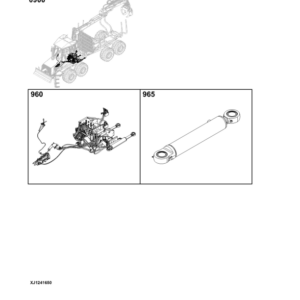 John Deere 810D T3 Forwarders (SN 002003-) Parts Catalog Manual - PC9495 - Image 3