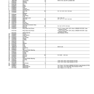 John Deere 970D, 1070D Wheeled Harvesters (SN 001301-) Parts Catalog Manual - PC9498 - Image 3