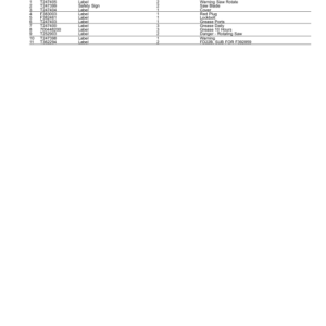 John Deere FD22B Dtt Disc Saw Felling Heads Parts Catalog Manual - PC9512 - Image 4