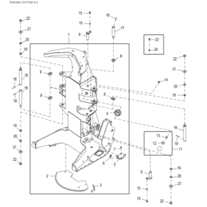 John Deere FD22B Dtt Disc Saw Felling Heads Parts Catalog Manual - PC9512 - Image 3