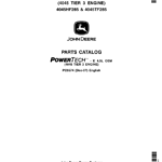 John Deere 4.5L, 4045HF285, 4045TF285 Engines Parts Catalog Manual - PC9574 - Image 1