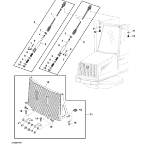 John Deere 1410D Forwarders (SN 001201 - 001464) Parts Catalog Manual - PC9575 - Image 4