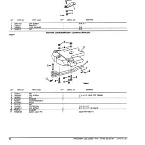 John Deere 7712 Attachments (Log Loader Attachement Only) Parts Catalog Manual - PC963 - Image 3