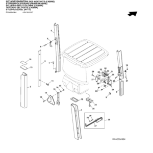 John Deere 9230, 9330, 9430, 9530, 9630 Tractors Parts Catalog Manual - PC9653 - Image 4