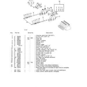 John Deere 3400, 3415 Rotobooms Attachments Parts Catalog Manual - PC967 - Image 4