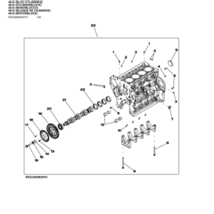 John Deere 2.4L, 4024HF285 Engines Parts Catalog Manual - PC9700 - Image 3