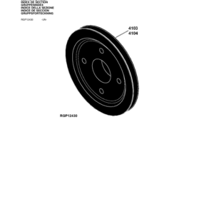 John Deere 2.4L, 4024TF281 Engines Parts Catalog Manual - PC9757 - Image 3