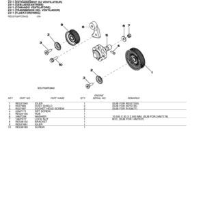 John Deere 2.4L, 4024HF295 Engines Parts Catalog Manual - PC9758 - Image 3