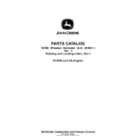 John Deere 1070E T3 Harvester (SN 001801-) Parts Catalog Manual - PC9795 - Image 1
