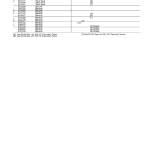 John Deere H752 Harvesting Heads (SN 000229-) Parts Catalog Manual - PC9801 - Image 3