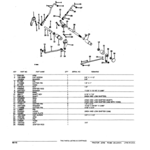 John Deere 760 Tractors Parts Catalog Manual - PC984 - Image 4
