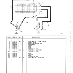 John Deere 2500, T25 Tracked Feller Bunchers (SN CK9093, JUL 90) Parts Catalog Manual - SCR1567 - Image 4