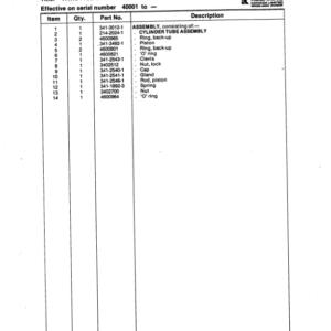 Koehring KFF Forwarders (SN 40002-) Parts Catalog Manual - WC2141498 - Image 4