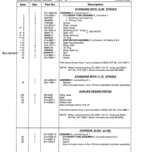 John Deere Saw,Shear Wrist Action Felling Heads Parts Catalog Manual - WC21415381 - Image 4