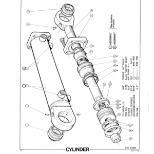 Koehring 24 Inch Multiple Tree Shear Felling Heads (SN 15001–) Parts Catalog Manual - WC21415391 - Image 3