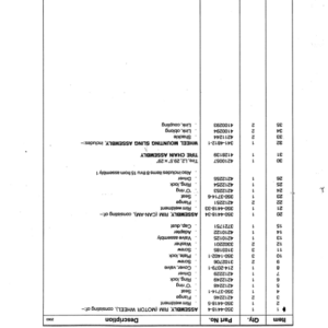 Koehring Waterous K525 Delimbers (SN 50101 AND UP) Parts Catalog Manual - WC2141619 - Image 3