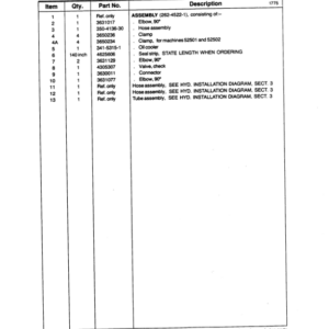 Koehring Waterous Knuckleboom Loader (SN 52501-) Parts Catalog Manual - Image 4