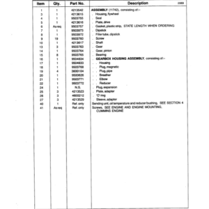 Koehring Waterous Knuckleboom Loader (SN 50201-) Parts Catalog Manual - Image 4