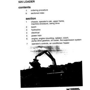 Koehring Waterous Knuckleboom Loader (SN 50201-) Parts Catalog Manual - Image 3