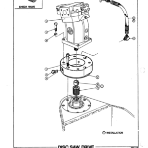 Koehring 20 Inch, 22 Inch (CAT. 227 - 180hp) Felling Heads Parts Catalog Manual - WC2141656 - Image 4