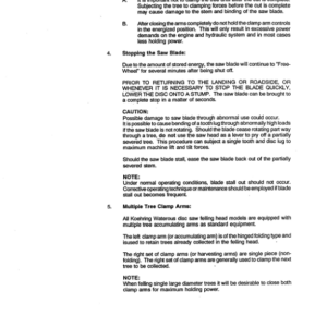 Koehring 16 Inch (Franklin 4000) Felling Heads (SN 68004-) Parts Catalog Manual - WC2141669 - Image 4