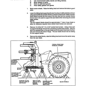 Koehring 16 Inch (Franklin 5002) Felling Heads (SN 68004-) Parts Catalog Manual - WC2141670 - Image 3