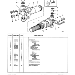 Timberjack 230F Forwarders Parts Catalog Manual - WC235191 - Image 4