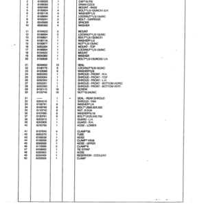 Timberjack 230F Forwarders Parts Catalog Manual - WC235191 - Image 3