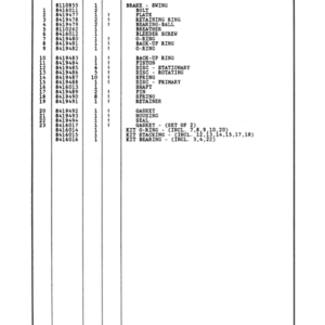 Timberjack T25, 2515, 2518, 2520 Tracked Feller Bunchers (SN AA9772-AC9990) Parts Catalog Manual - WC259772 - Image 3