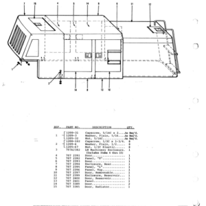 Koehring 266 DL Delimbers (SN 51605 and up) Parts Catalog Manual - WC266DL - Image 4