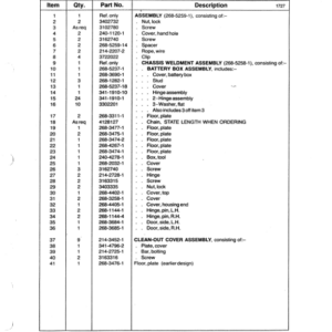 Koehring K3FF Forwarders (SN 40101 and Up) Parts Catalog Manual - WC2681135 - Image 4