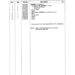 Koehring 18 Inch (Caterpillar Machine SN 601004 –) Felling Head Parts Catalog Manual - Image 2