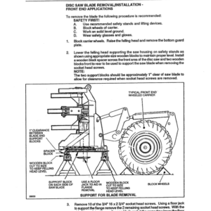 Koehring 16 Inch, 20 Inch  (JD643D) Felling Heads (SN 68004 – & 62271 –) Parts Catalog Manual - Image 4