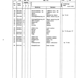 Koehring Waterous 762A Harvesting Heads Parts Catalog Manual - Image 4